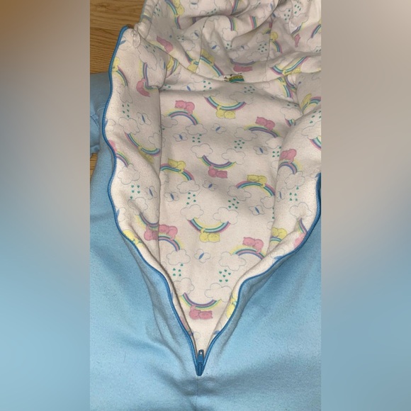 Fall/spring COLIMAÇON 3-6 months baby pouch with matching mittens/beanie - Picture 5 of 12